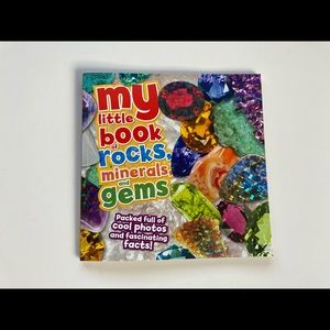 📚 My Little Book of Rocks, Minerals and Gems - New